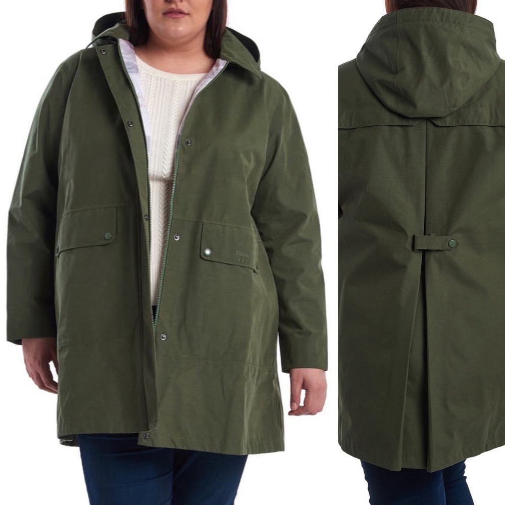 NWOT Barbour Weather Comfort Outflow Waterproof Jacket Moss Green Size 3X